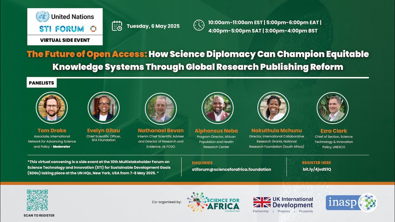UN STI Forum Side Event: Future of open access