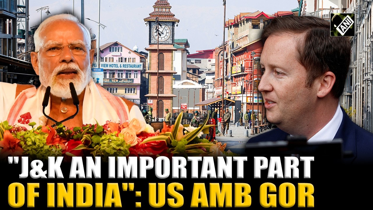 US Envoy Sergio Gor terms J&K 