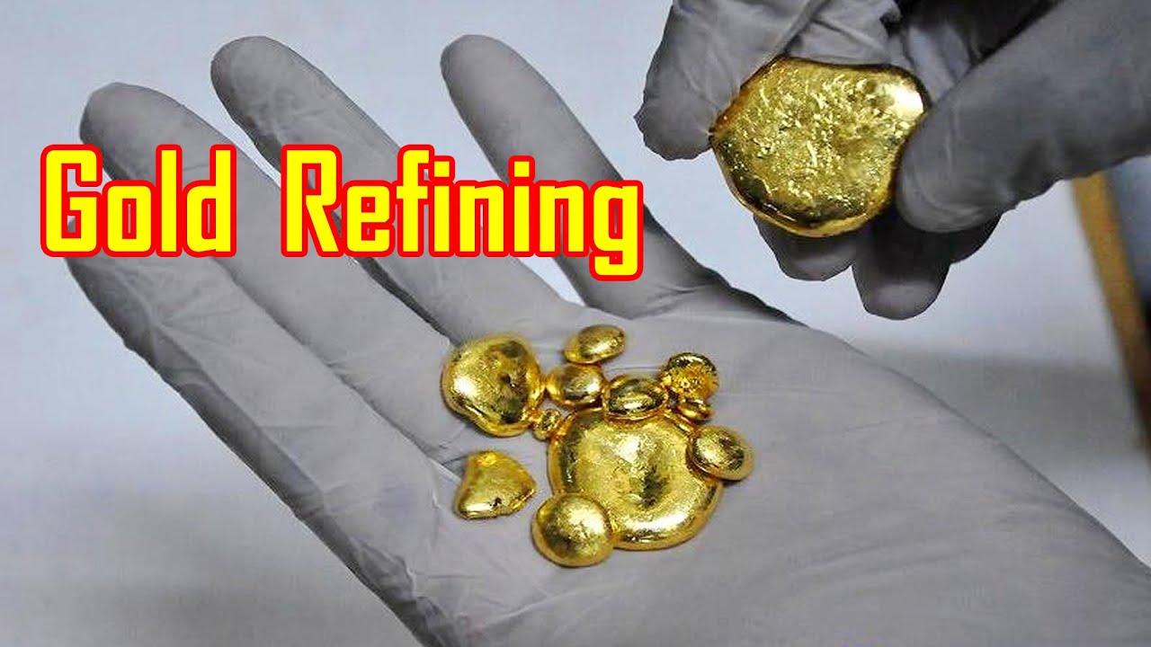 gold refining process at home by acid aqua regia dissolves gold