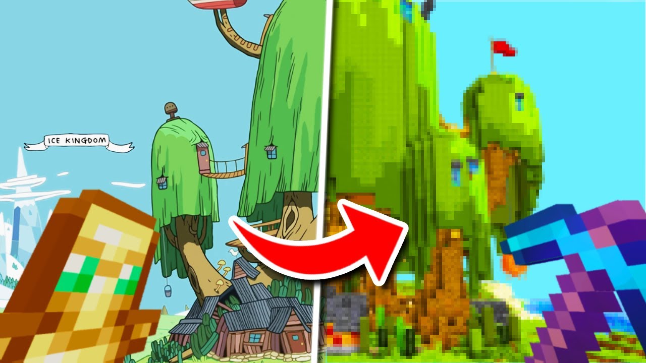 I Recreated Adventure Time in Minecraft