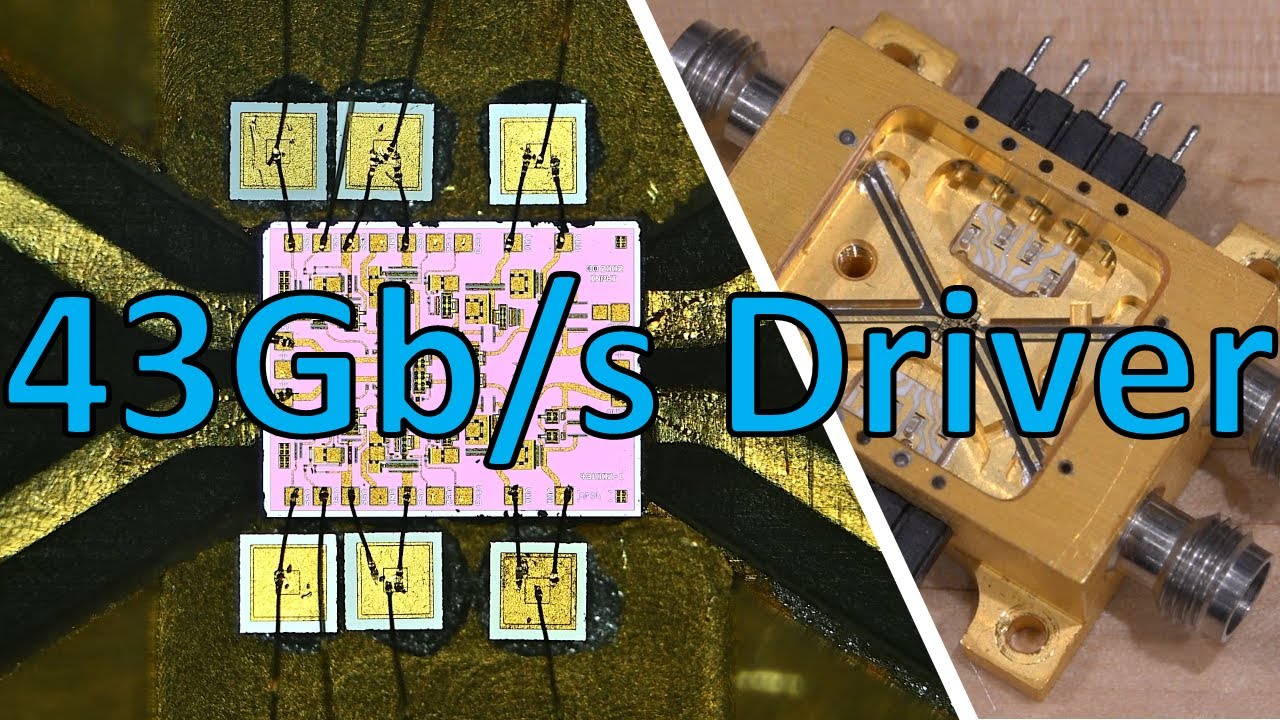 TNP #35 - InPhi 43Gb/s 8Vpp Differential Mach-Zehnder Driver ASIC & Module Teardown & Analysis
