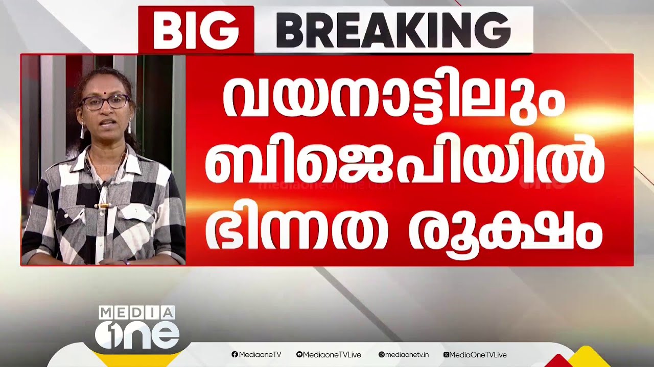 സ്ഥാനാർഥിത്വത്തിൽ വീഴ്ചയെന്ന് വിമർശനം; വയനാട്ടിലും ബിജെപിയിൽ ഭിന്നത രൂക്ഷം | BJP