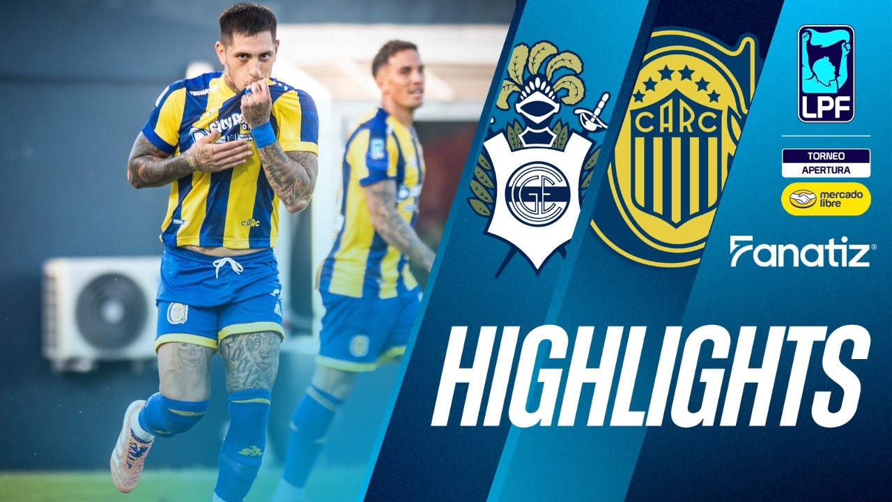 Gimnasia La Plata 1 vs. 2 Rosario Central - Game Highlights | #TorneoApertura2026