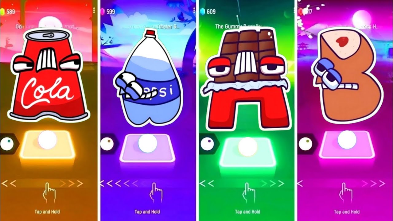 Alphabet Lore Cold - A 🆚 B 🆚 Alphabet Lore Candy - A 🆚 B. 🎶 Who Is Best?🎵 Tell We? 😍