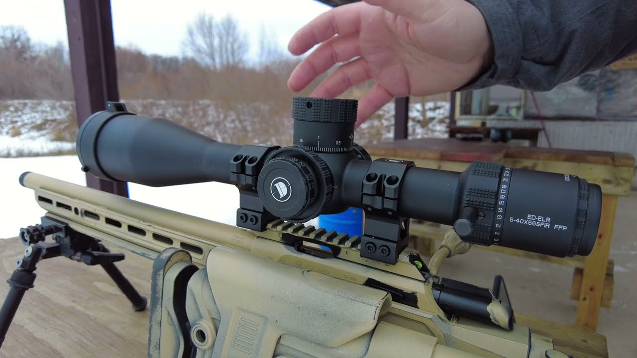 Прицел Discovery Optics ED ELR 5-40x56 мм (труба 35 мм) FFP — Часть 1 (Введение)
