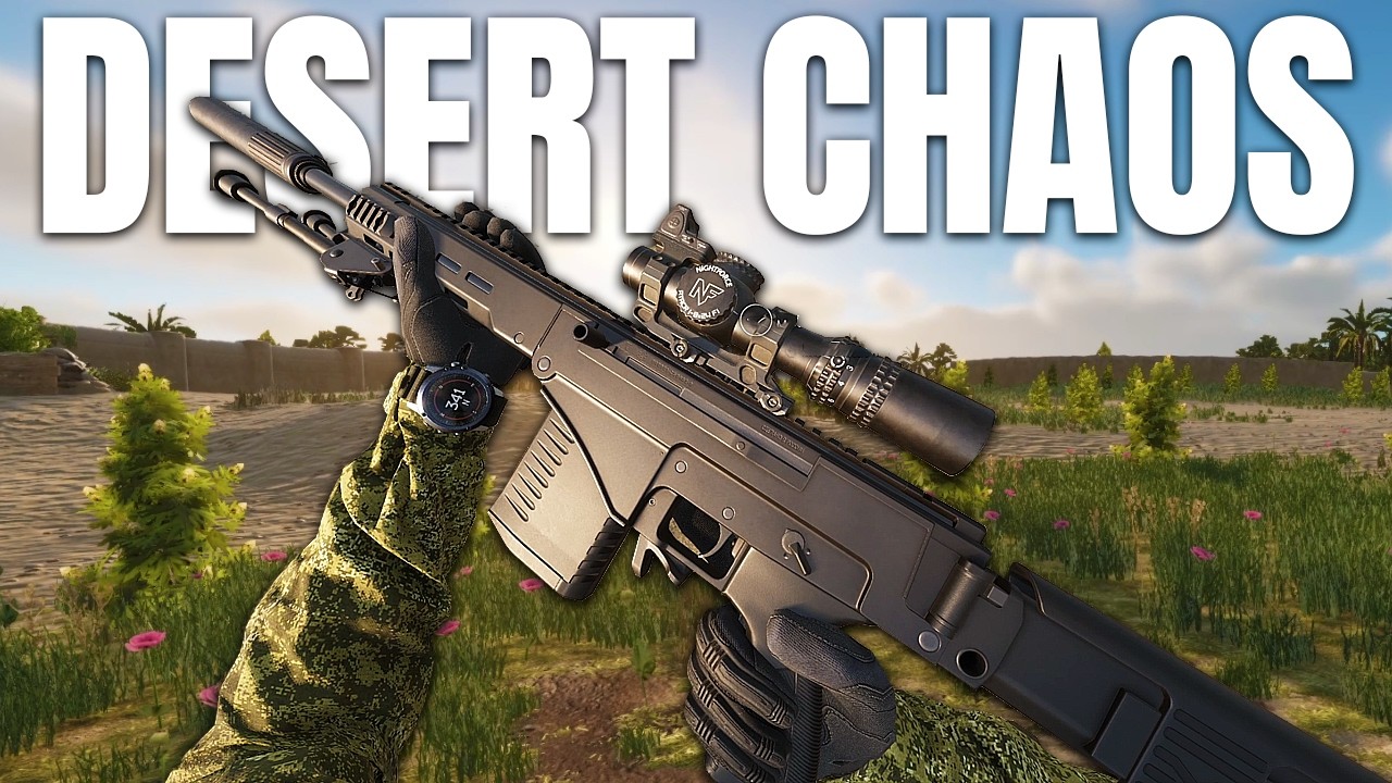 Карта пустыни Arma Reforger — это просто БЕЗУМИЕ