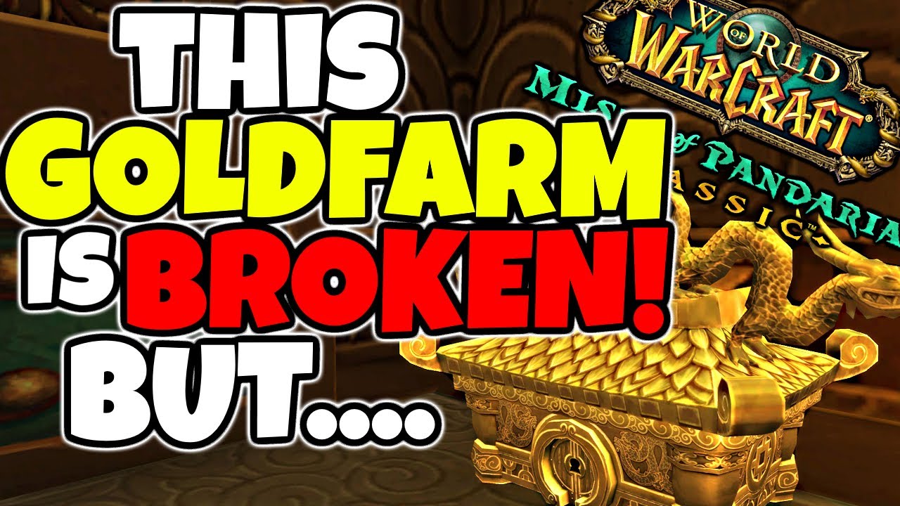 I Tried The SECRET Goldfarm in MOP Classic - Ancient Guo Lai Key Farming