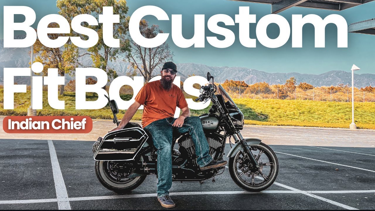 Best Looking Custom Fit Saddlebags For Indian Chief