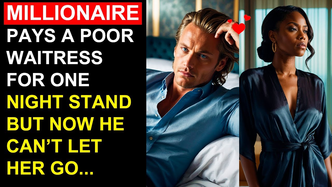 Millionaire Pays a Poor Waitress for One Night Stand—But Now He Can’t Let Her Go