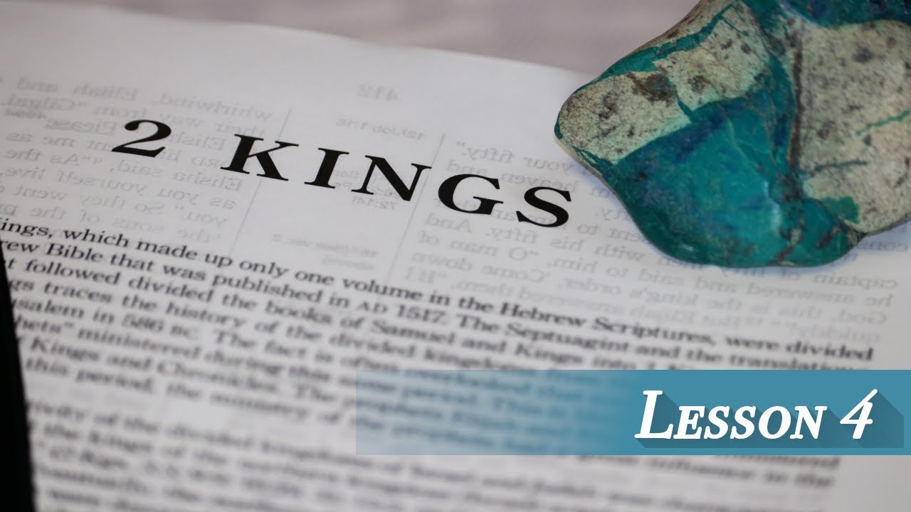 Lesson 4 - II Kings 3
