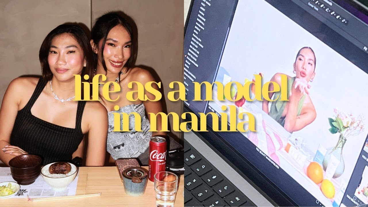 life as a model in manila - fitting, beauty campaign shoot