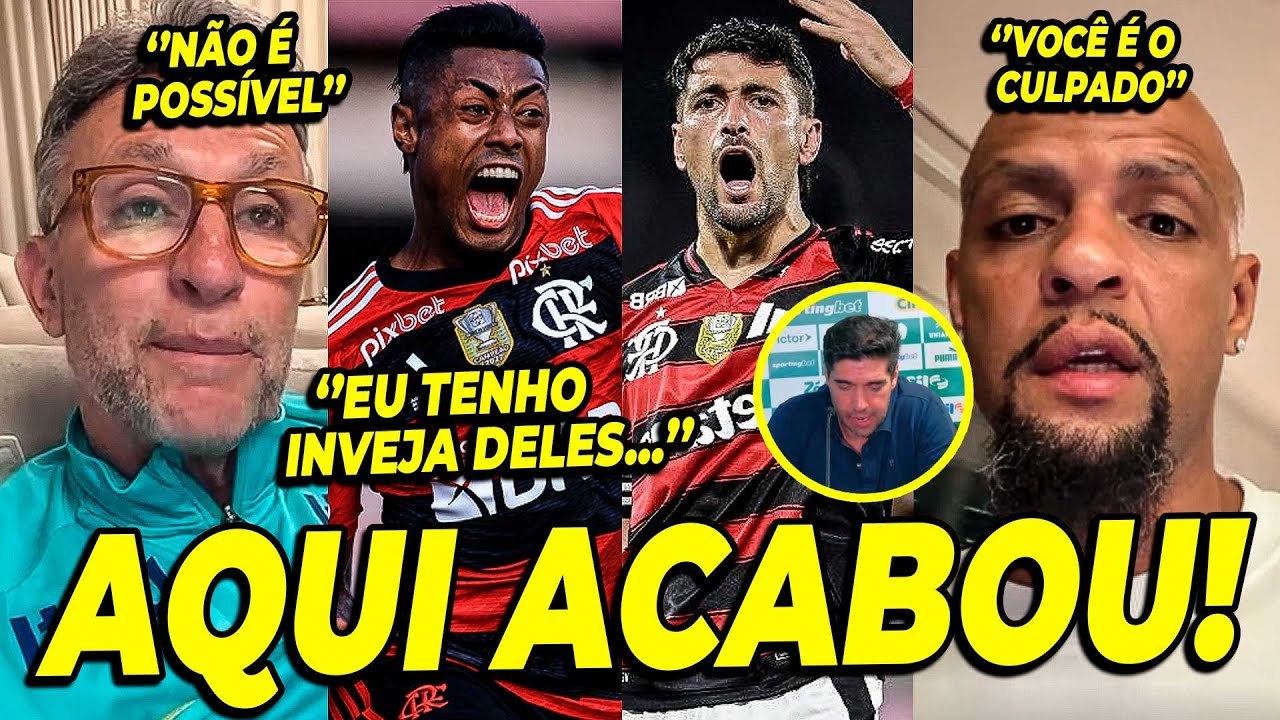 NETO SE PROSTROU AO FLAMENGO E RECONHECEU ''EU SINTO ISSO'' FELIPE MELO SURTOU E DETONOU ABEL...?