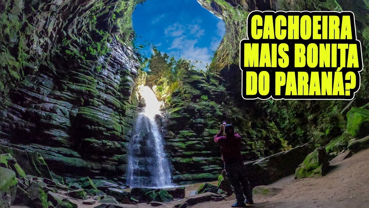 BURACO DO PADRE - CACHOEIRA INCRÍVEL PERTINHO DE CURITIBA #Vlog