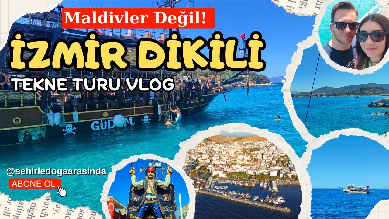 Dikili Tekne Turu! Eşsiz Turkuaz Koyları Görmek İçin Tekne Şart! Neden mi? İzmir 2024