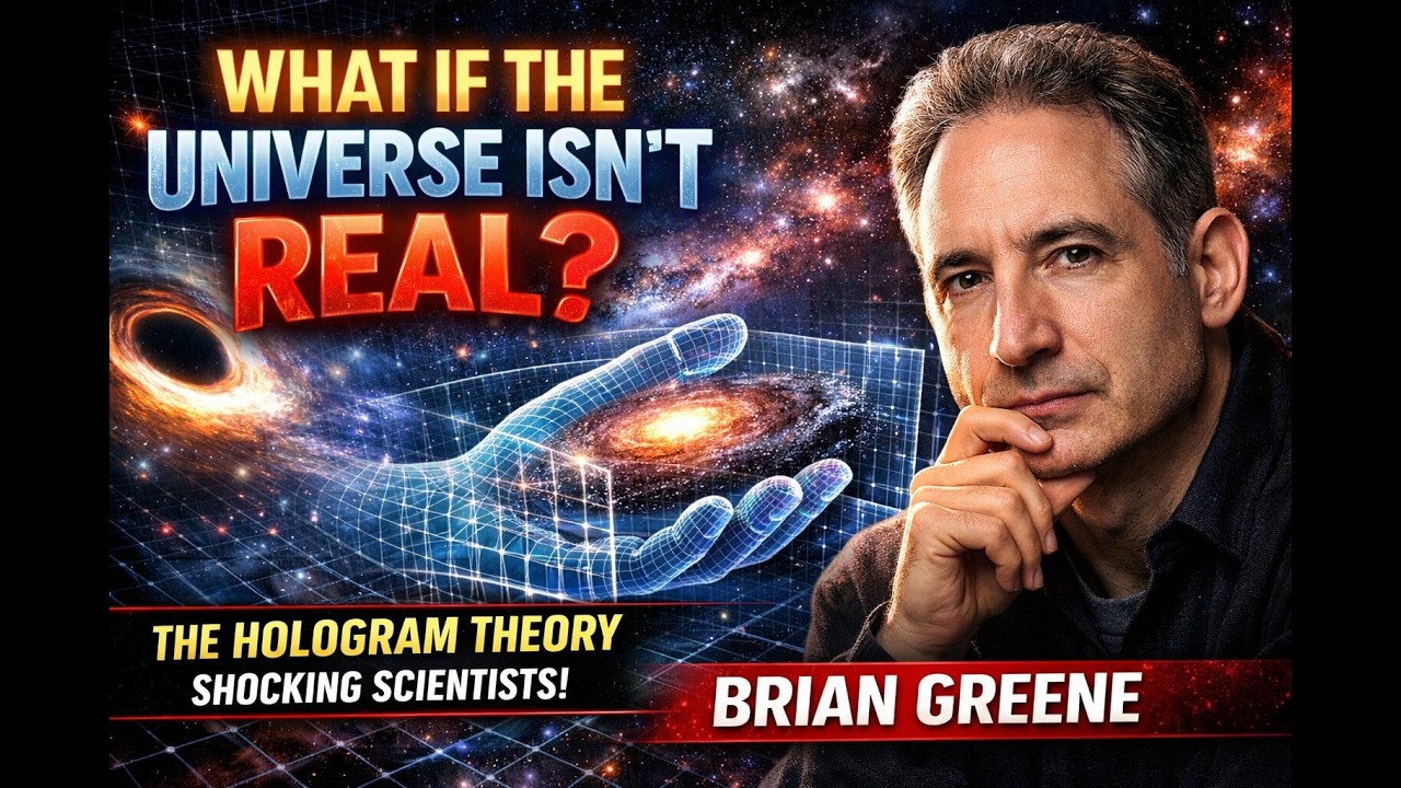 What If the Universe Isn&rsquo;t Real? The Hologram Theory Shocking Scientists | Brian Greene