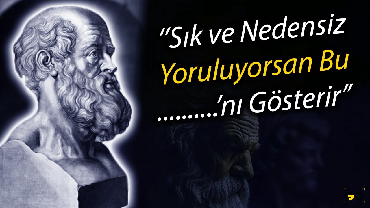 Hipokrat&rsquo;ın Yaşlanmadan &Ouml;nce Bilmek İ&ccedil;in Ge&ccedil; Kalmamanız Gereken Hayat Dersleri