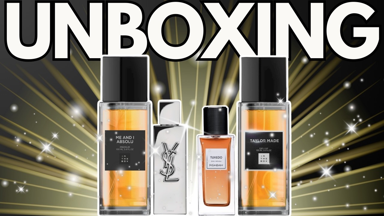 VOLTEI! Unboxing - Lançamentos da In The Box - Taylor Made e Me and I Absolu #perfume #perfumorista