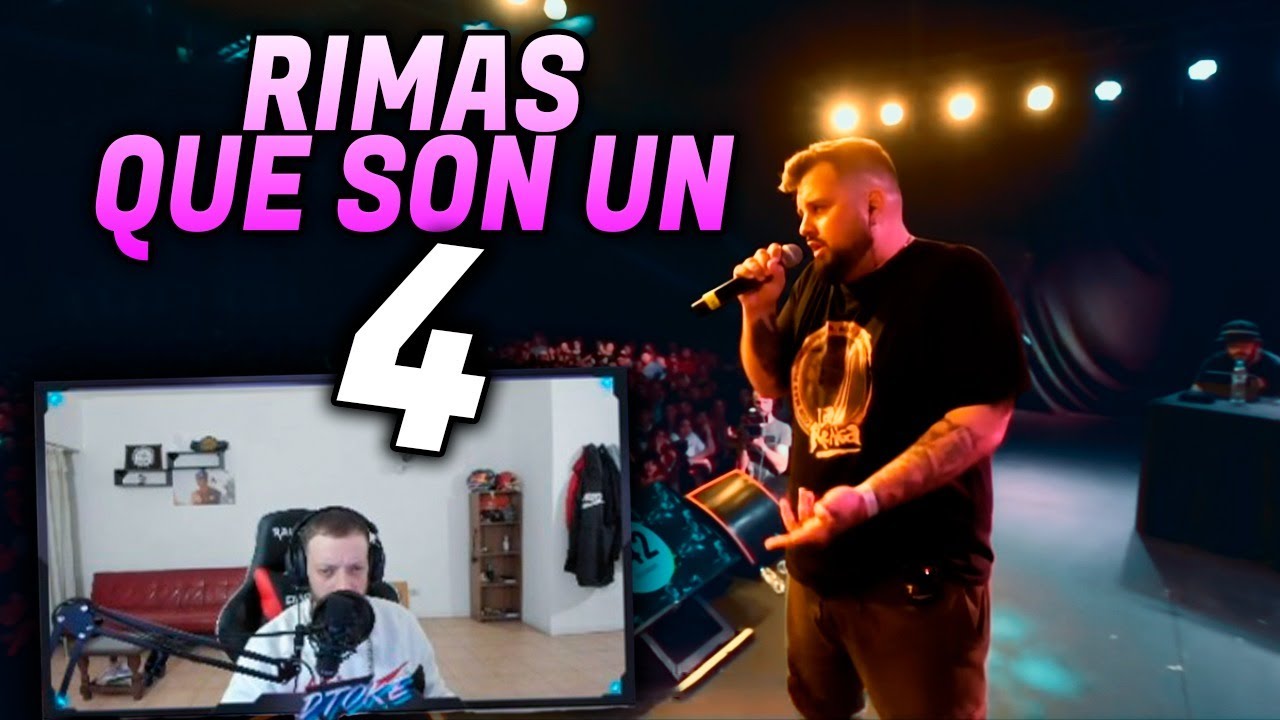 DTOKE REACCIONA A RIMAS QUE SON UN 4 EN FMS ARGENTINA 2019