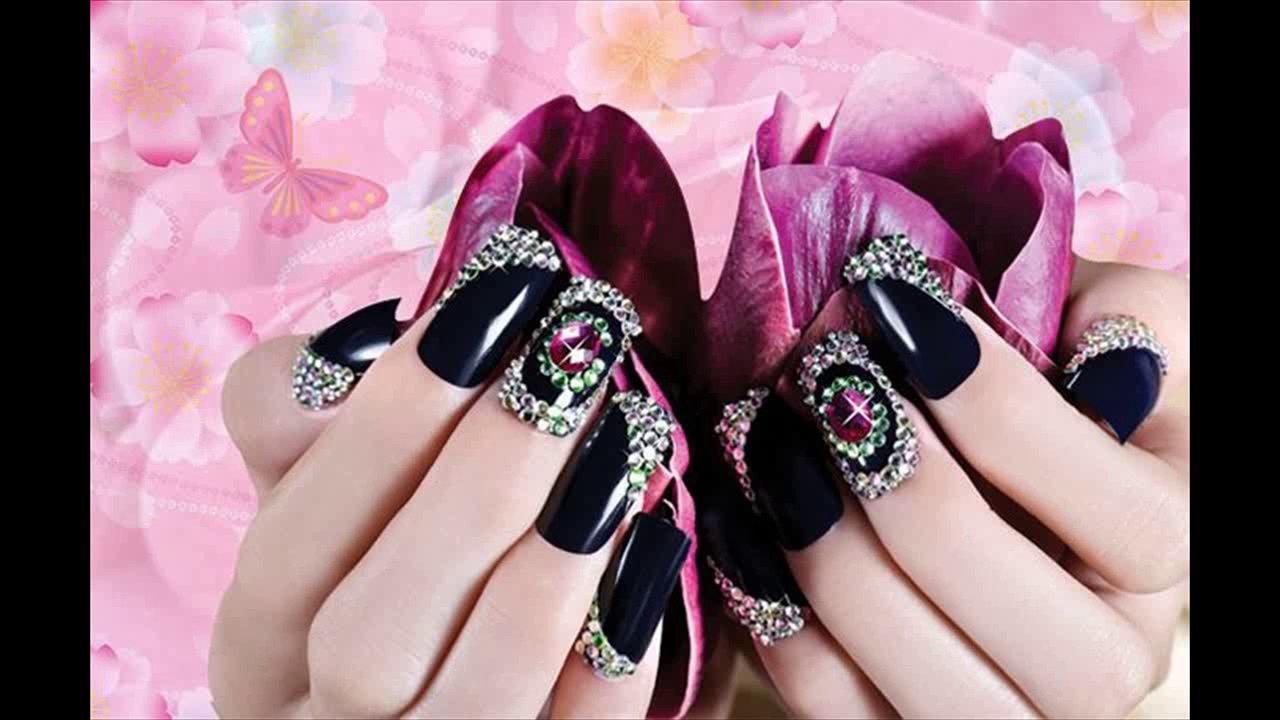 18 Delicate Embellished Nails for This Summer   Pretty Designs