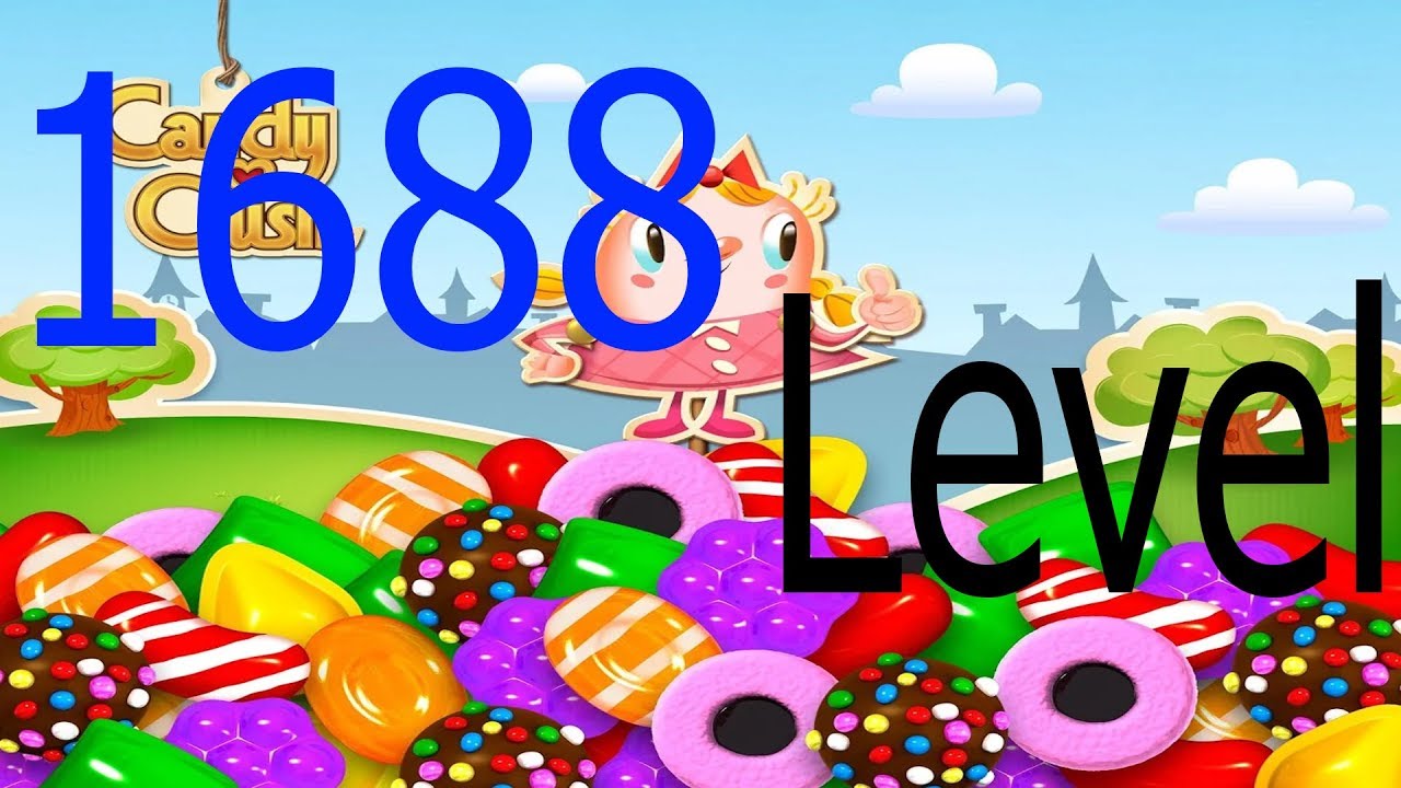 Candy Crush Saga 1688 No || Super Hard Level Wine || Best Games ReviewS 2018 || HD