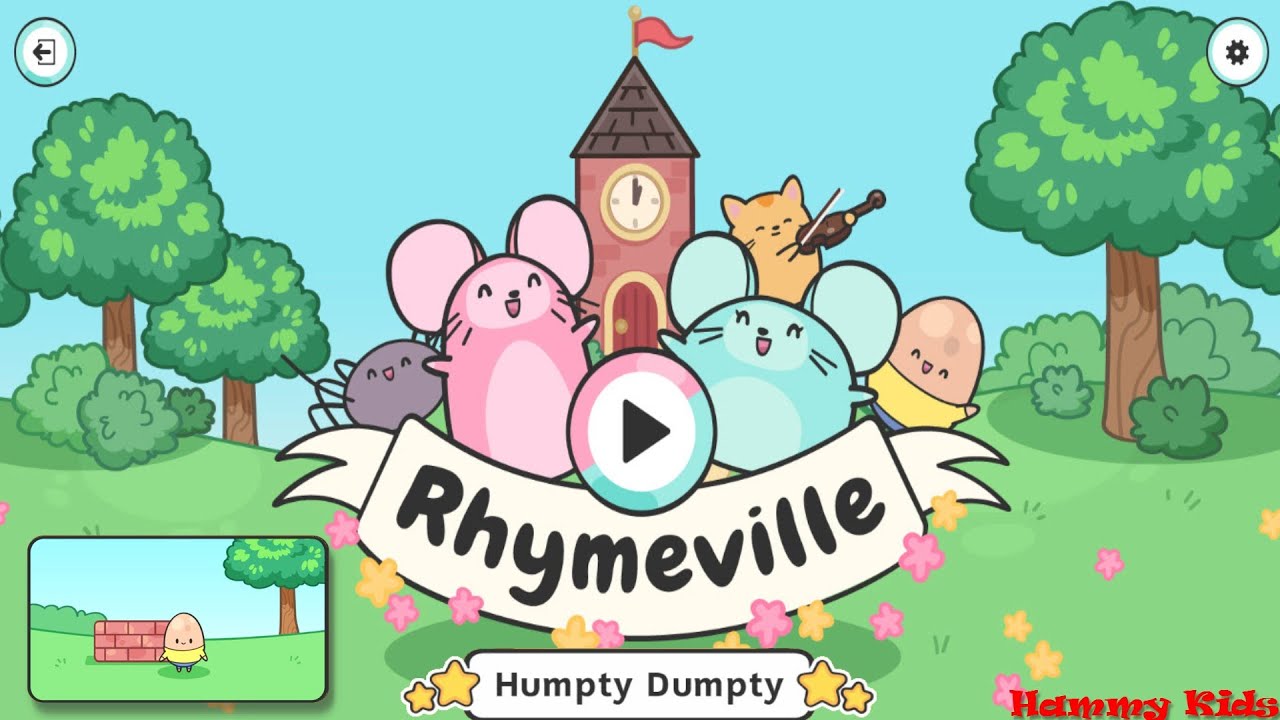 Rhymeville | Humpty Dumpty | BBC Bitesize | Hammy Kids