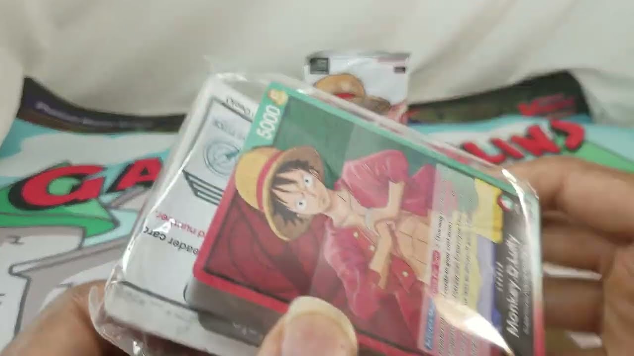 One Piece Card Game | Demo Deck Opening