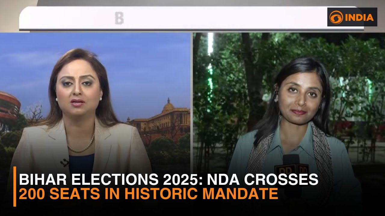 Bihar Elections 2025: NDA Crosses 200 Seats in Historic Mandate