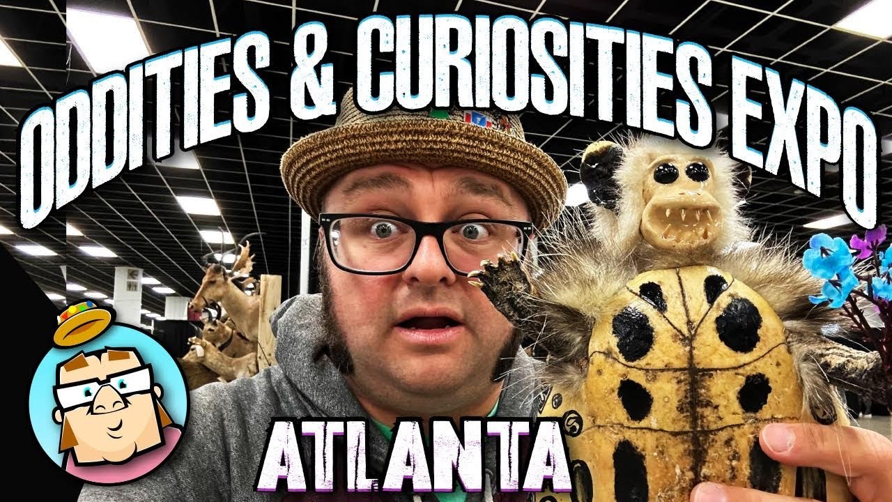 Oddities and Curiosities Expo Atlanta, GA - Shopping Spree! Extremely Busy and Extremely Weird!