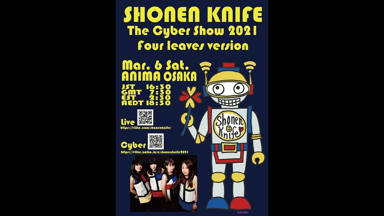 Shonen Knife - The Cyber Show 2021