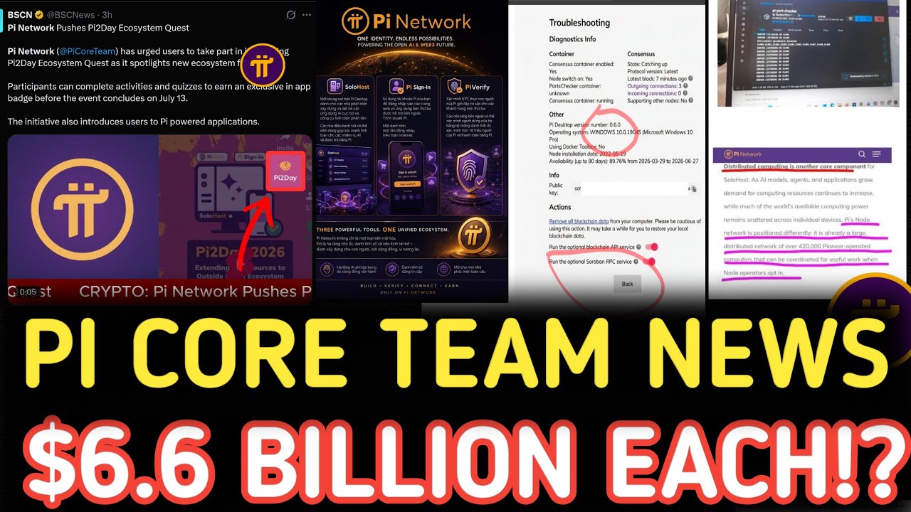 Новости Pi Network: миллиардный секрет Pi Network, сброс кошелька Pi Network? Pi Coin GCV $314 159