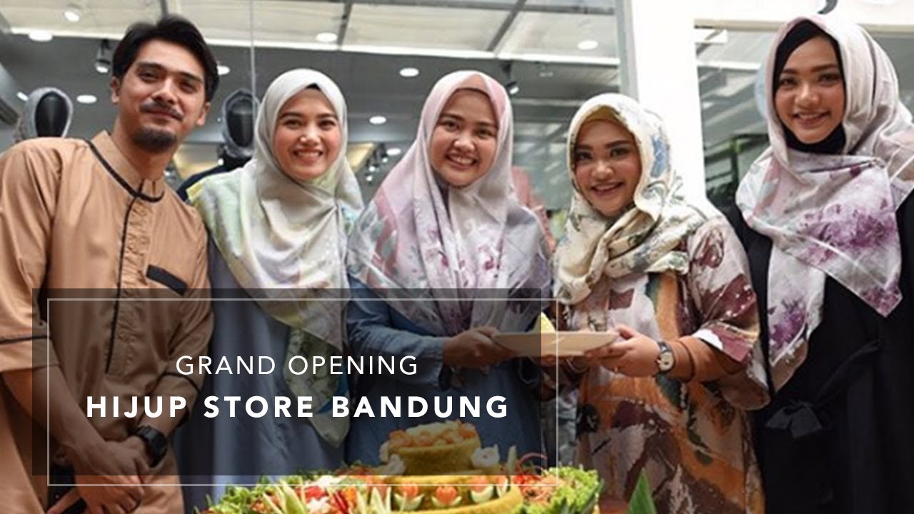 Grand Opening HIJUP Store Bandung