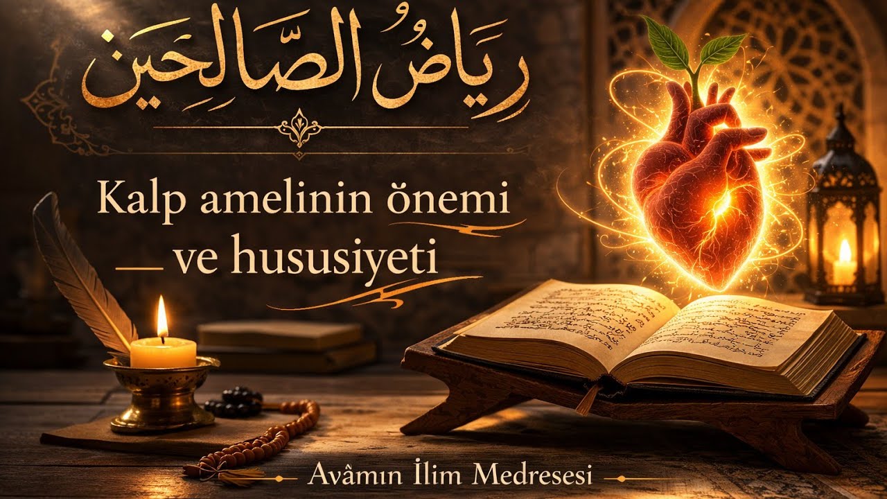 1.Bâb 7.Hadîs-i Şerîf (3.Ders): Kalbimizi ve niyetimizi nasıl ıslah edeceğiz? | Riyâzü’s-Sâlihîn