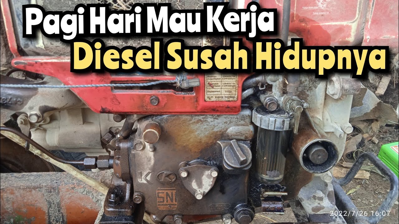Mau Berangkat Kerja... Traktor Zeva Dieselnya Malah Susah Hidup@Traktor Mania Magelang