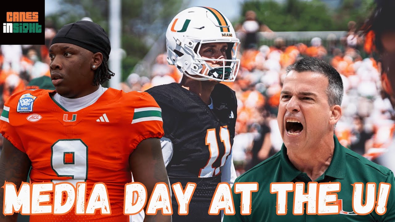 CanesInSight Daily: Media Day at The U! Camp is OPEN