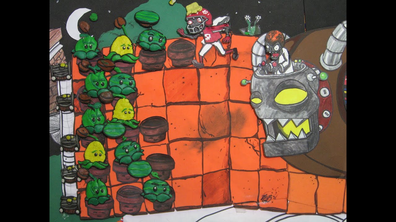 Plants vs Zombies Stop-motion: Dr. Zomboss's Revenge