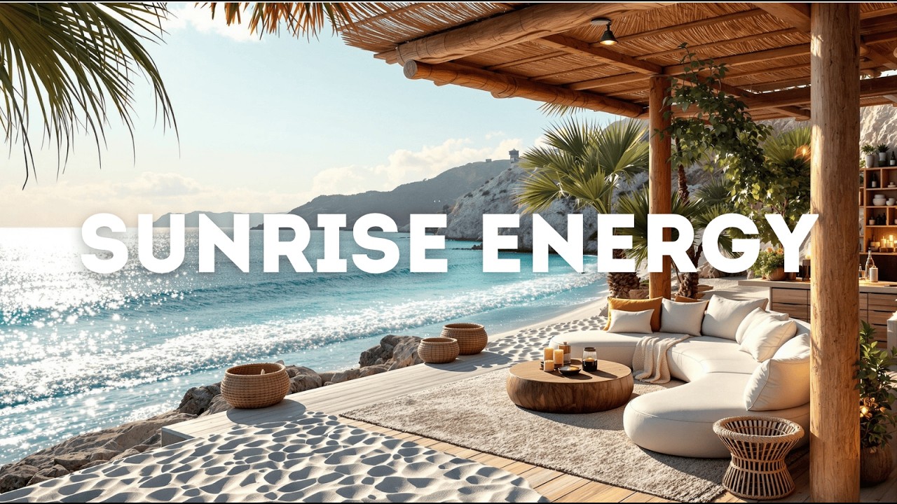 Café Morning Lounge ☀️ Smooth Tropical Chill 2026 | Relaxing Lounge Music for Positive Mood
