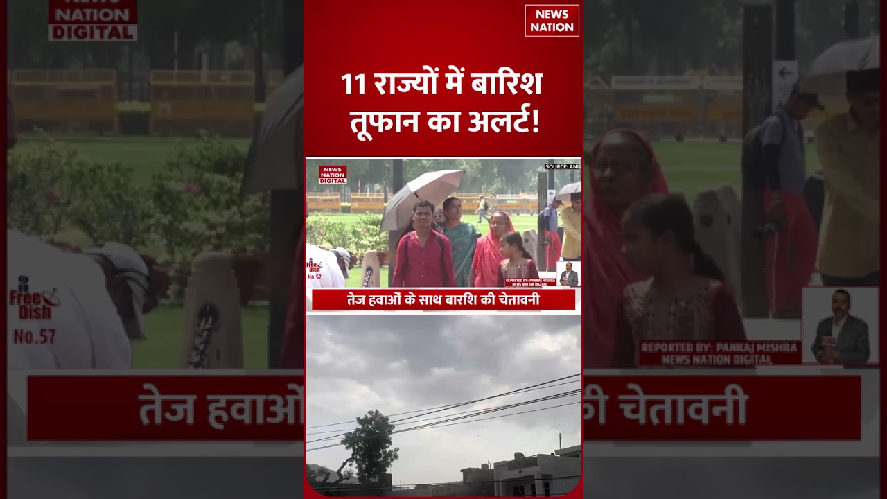 Weather Forecast: गर्मी के बीच बदलेगा Mauasam,11 States में Rain-Storm का IMD Alerts!| Aaj Ka Mausam