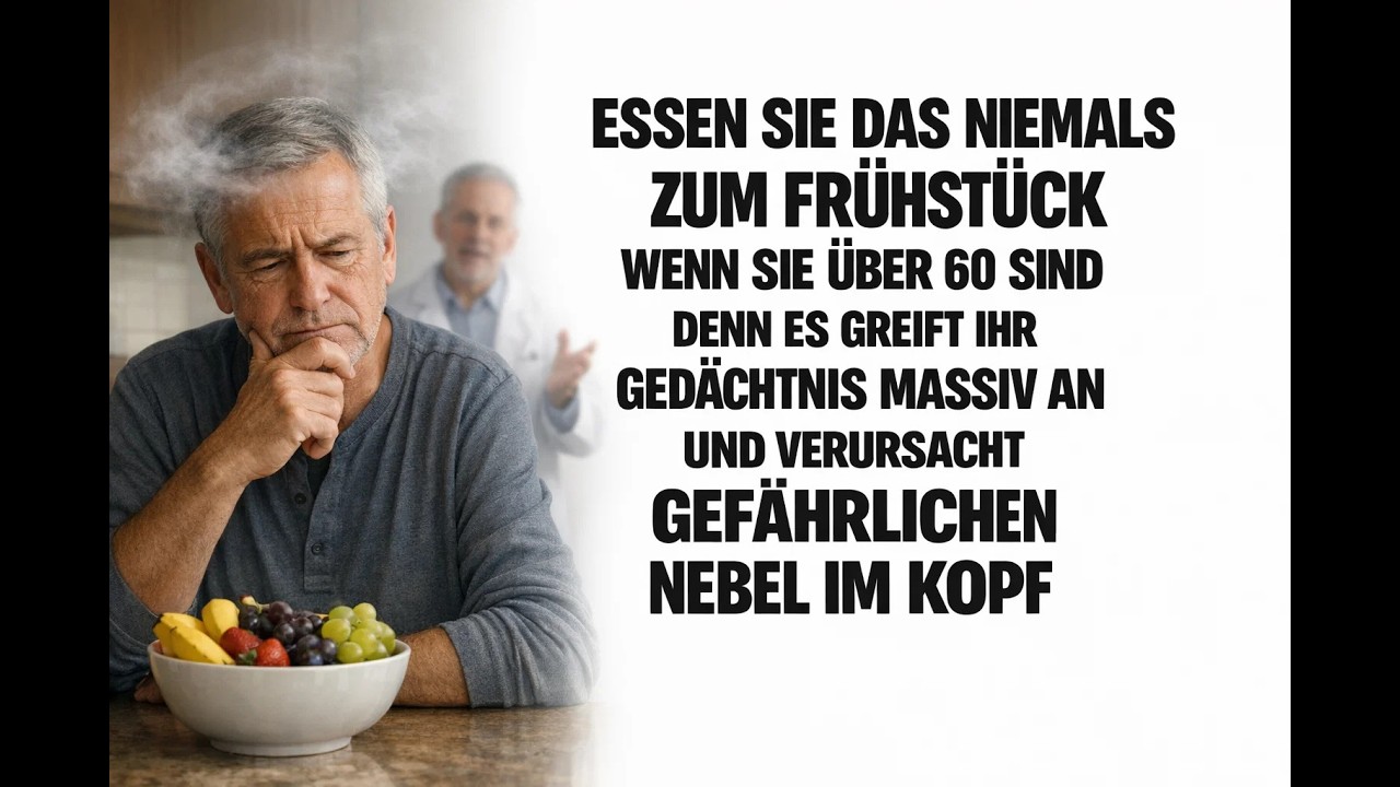 Diese beliebte Frucht zerstört Ihr Gedächtnis: Was Sie ab 60 Jahren sofort meiden sollten