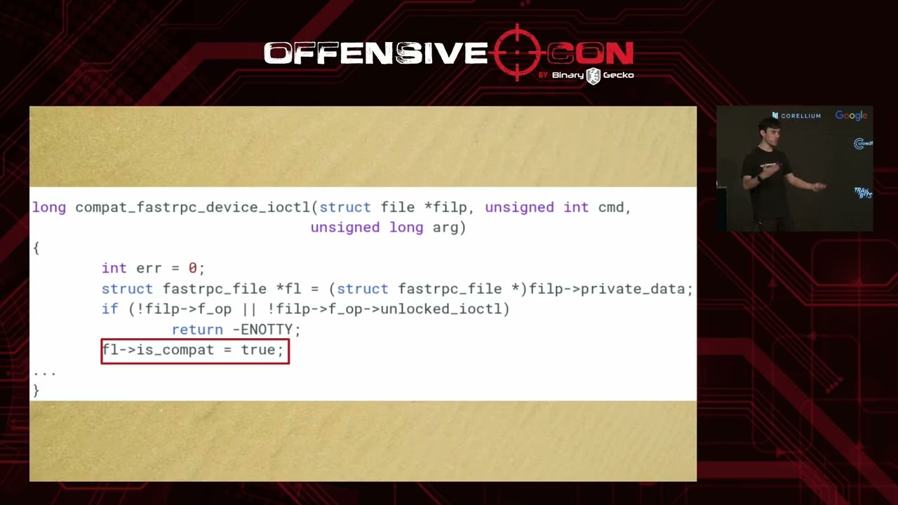 OffensiveCon25 - Seth Jenkins - Android In-The-Wild: Unexpectedly Excavating a Kernel Exploit