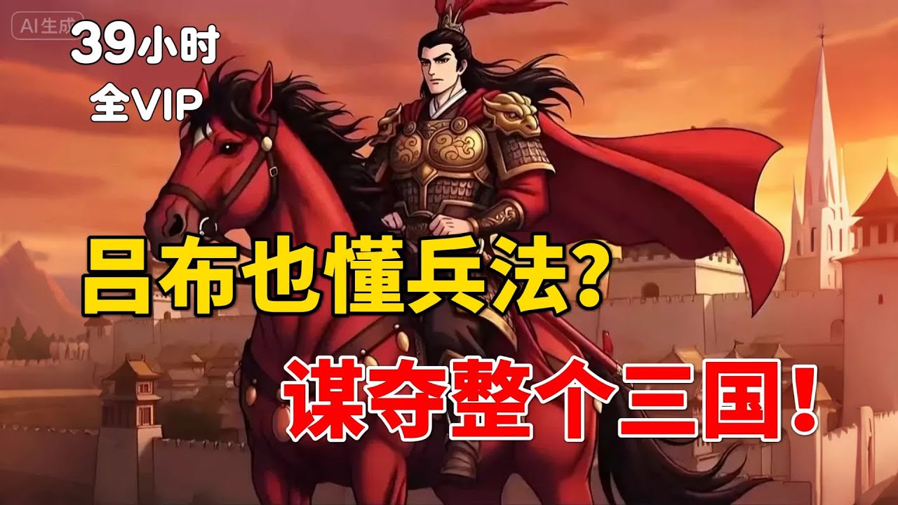 【39小时全VIP配音（3）】魂穿吕布不要貂蝉选大小乔？我吕布用兵法谋夺整个三国！
