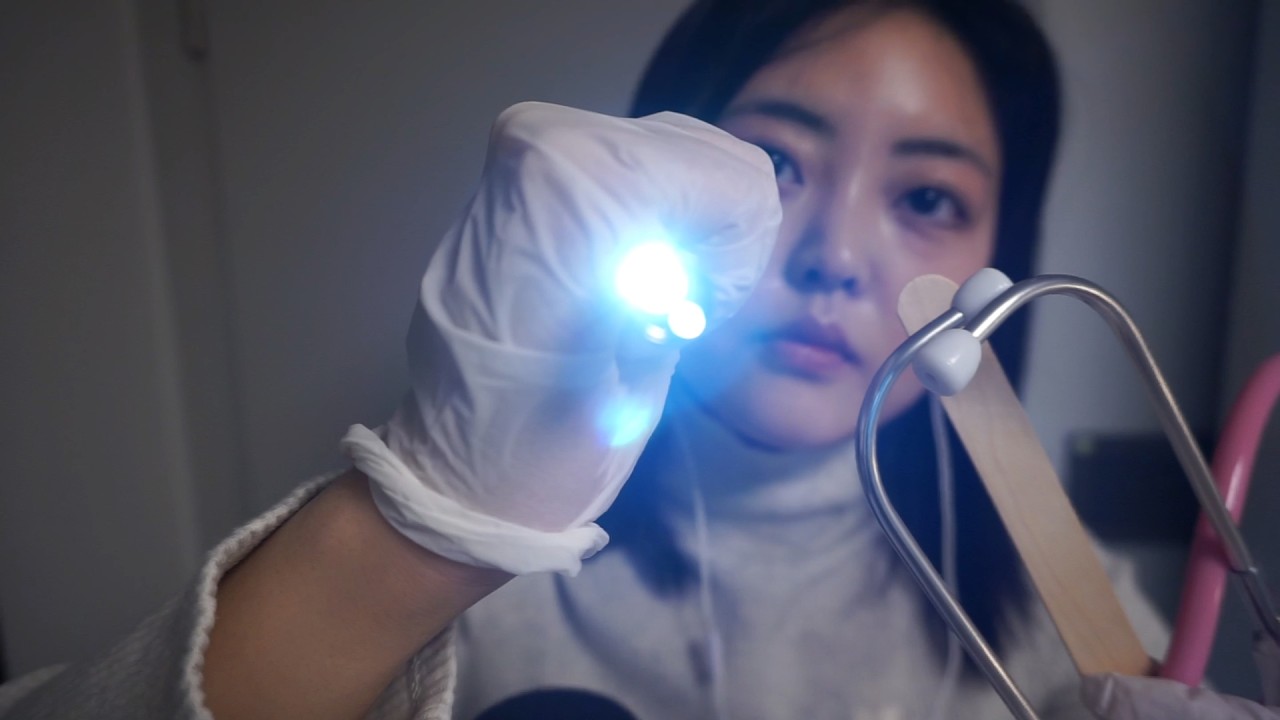 ASMR 뇌신경 검사 해드립니다 | Cranial Nerve Exam 🔎
