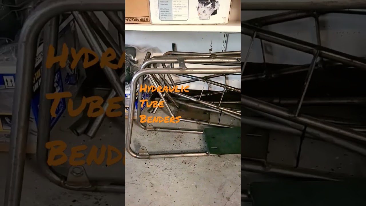 mini bike build tube bending #shorts #minibike  #gokart