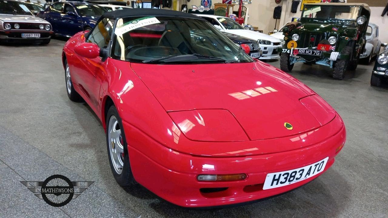 1991 LOTUS ELAN SE TURBO | MATHEWSONS CLASSIC CARS | 20 & 21 MARCH 2024