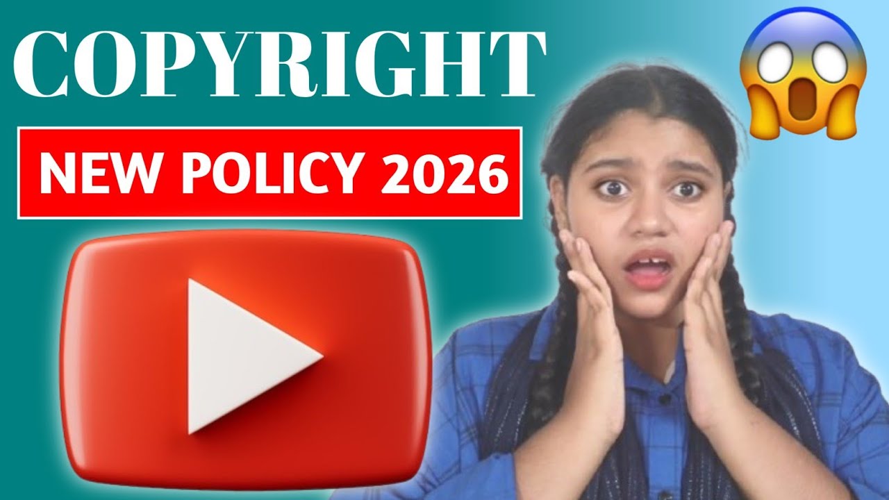 Youtube Copyright Policy 2026 🇮🇳❤️ Ziyana On Tech