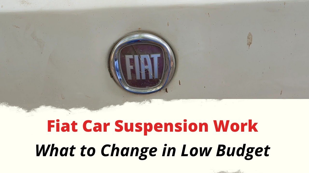 How To Change Fiat Punto/Linea Car Suspension In Low Budget | Important Car Suspension Work