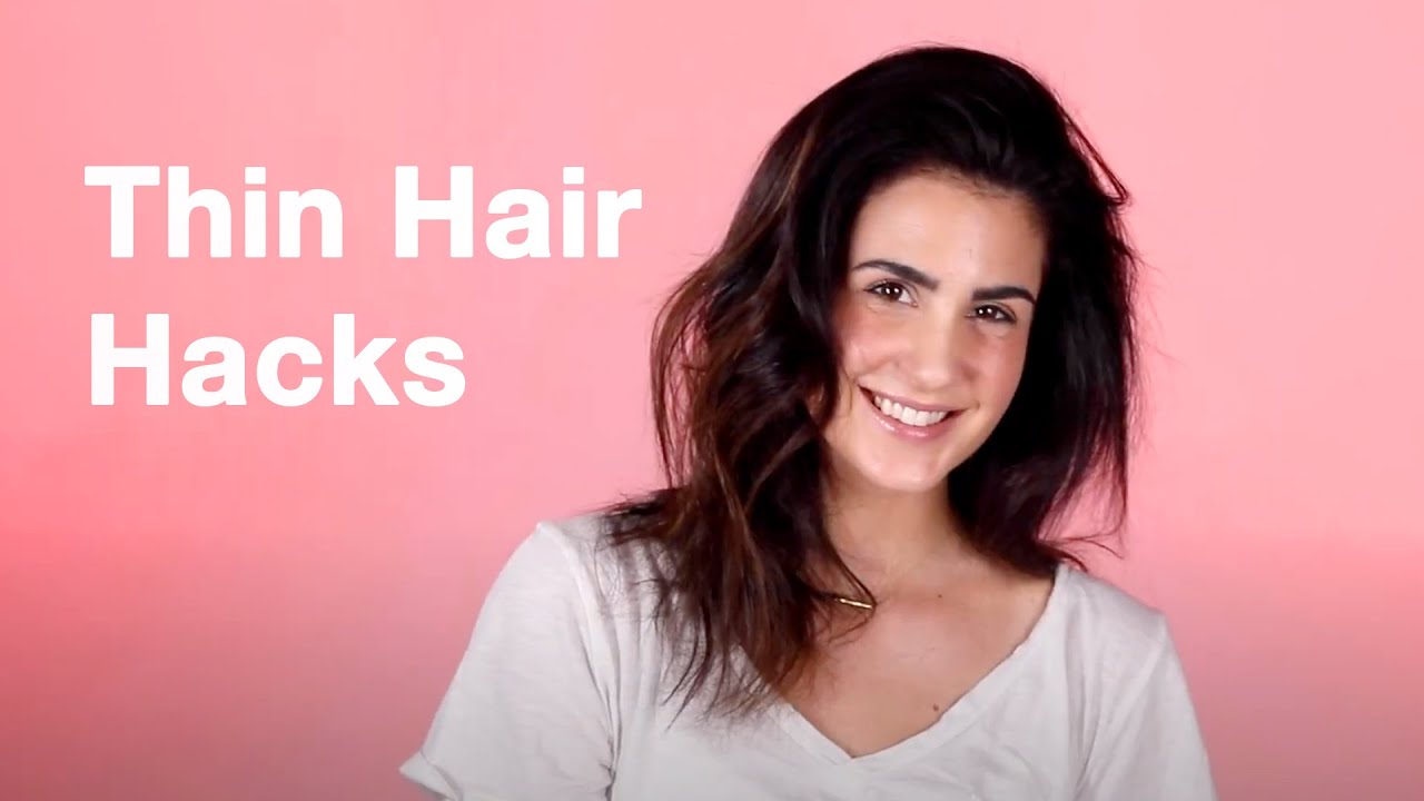 Hair Hacks For Thin Hair That Work