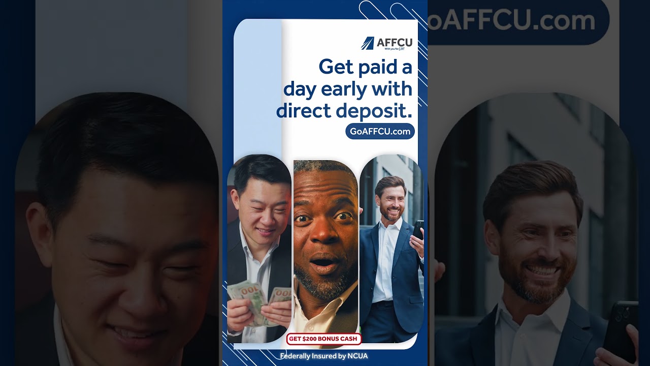 Get $200 Bonus Cash from AFFCU!