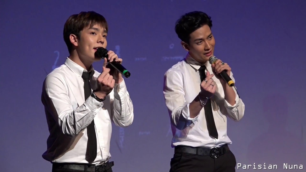 [Fancam] 171021  -  Intro + 2 Moons actors singing the opening (2 Moons Fanmeeting in Korea, 6PM)