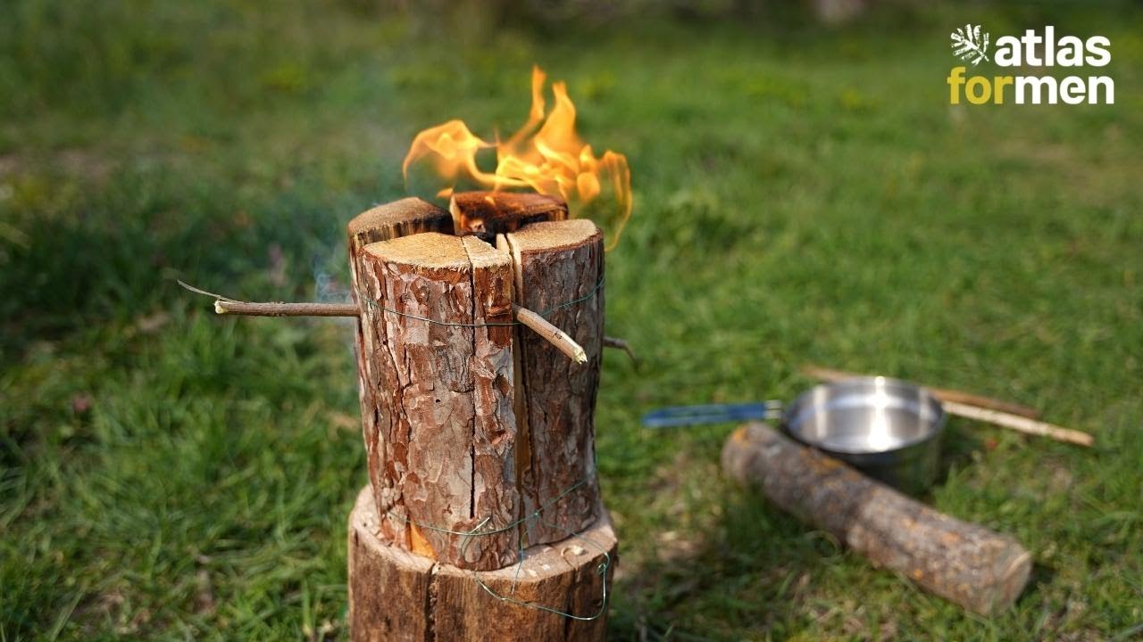 Comment fabriquer une bûche suédoise ? | Astuces bivouac