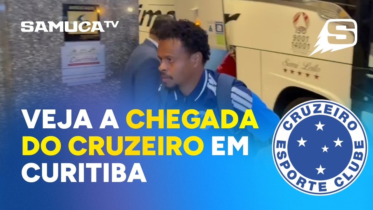 CRUZEIRO CHEGA A CURITIBA COM DESFALQUES E NOVIDADES NOS RELACIONADOS PARA ENCARAR O ATHLETICO-PR